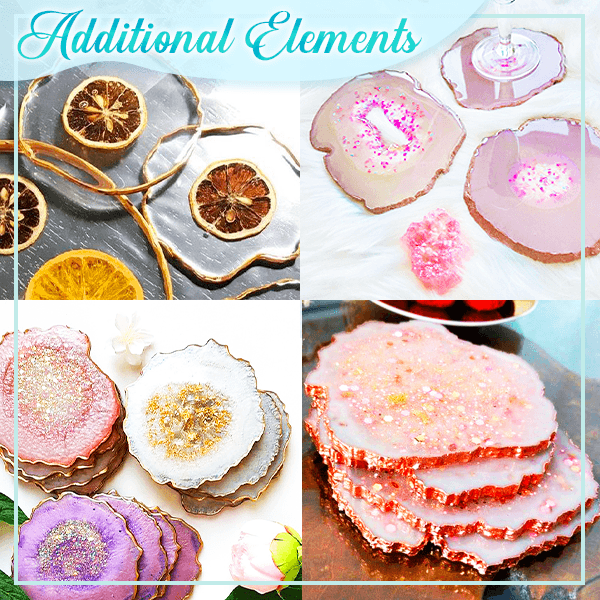 Crystal Resin Coaster DIY Kit