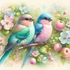 Diamond Painting - Full Round Drill - Flowers & Birds(Canvas|Canvas|30*30cm)
