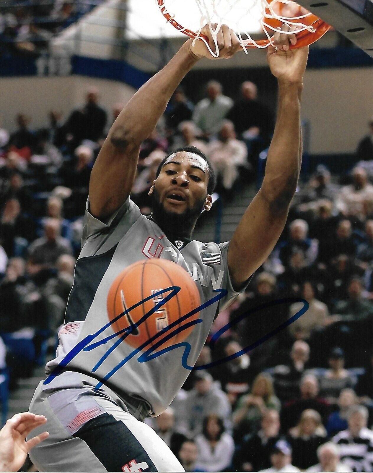 ANDRE DRUMMOND signed autographed CONNECTICUT HUSKIES UCONN 8x10 Photo Poster painting w/ COA