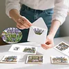 6Pcs Diamond Painting Lavender Garden Greeting Card Set with Envelopes for Birthdays Thanksgiving & Special Occasion
