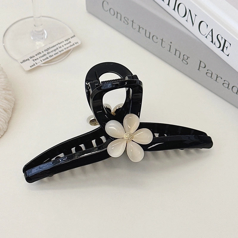 Vintage Style Flower Plastic Hair Claws