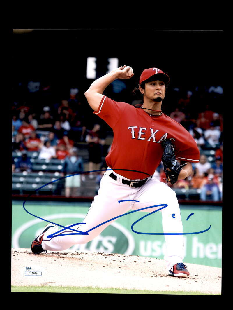 Yu Darvish JSA Coa Signed 8x10 Photo Poster painting Autograph