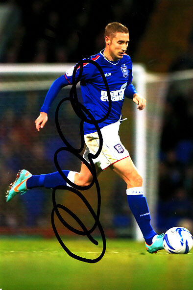 Ipswich Town F.C Lee Martin Hand Signed 12/13 Photo Poster painting 6x4 2.