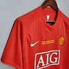2007/2008 Retro Manchester United Home Champions League Edition Football Shirt 1:1 Thai Quality perfectftball