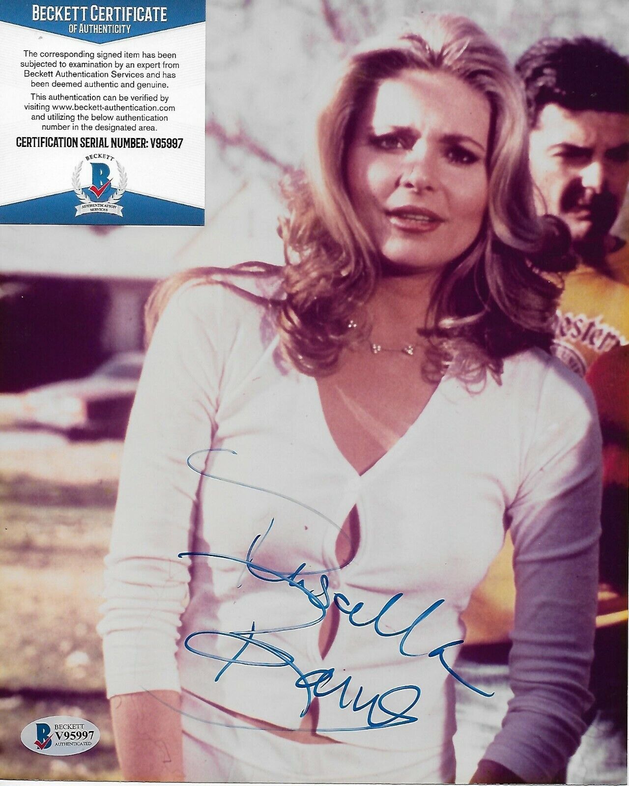 Priscilla Barnes Three's Company Signed 8x10 Photo Poster painting w/Beckett COA #4