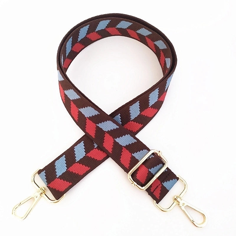 New Colorful Narrow Goods Purse Accessories Bag Strap Adjustable Shoulder Messenger Bag Long Strap Replacement Burden Reduction Wide Shoulder Strap