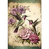 (Big Size)Birds Flower - 11CT Stamped Cross Stitch - 40*60cm