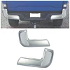 KUAFU Rear Bumper End Cap Compatible with 2016-2023 Toyota Tacoma Replacement for TO1104131 TO1105131 W/O Parking Sensors Holes Chrome Cover Corner Extension Pair