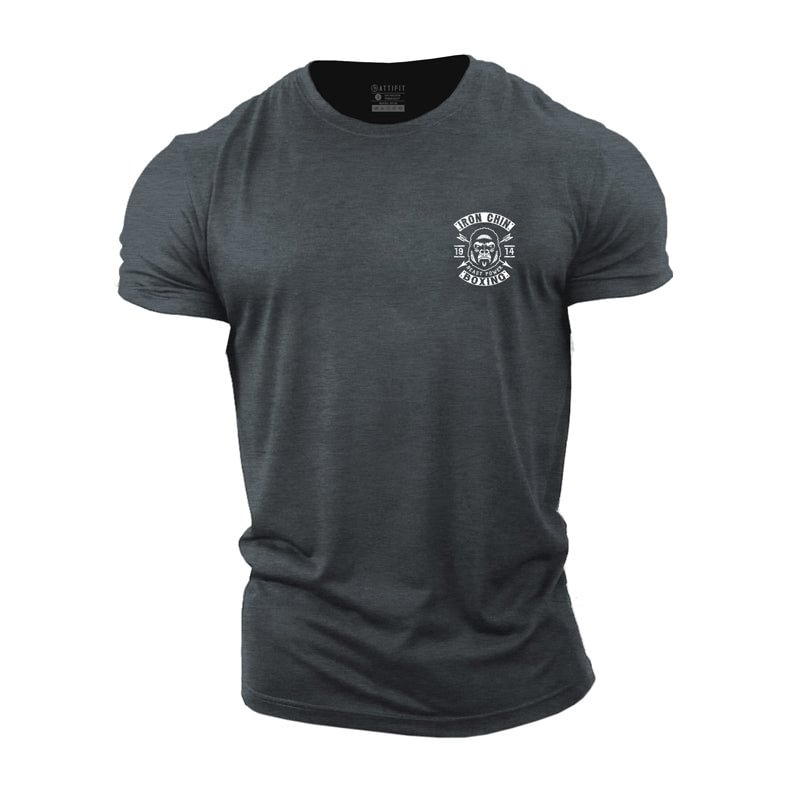 Cotton Iron Chin Graphic T-shirts tacday