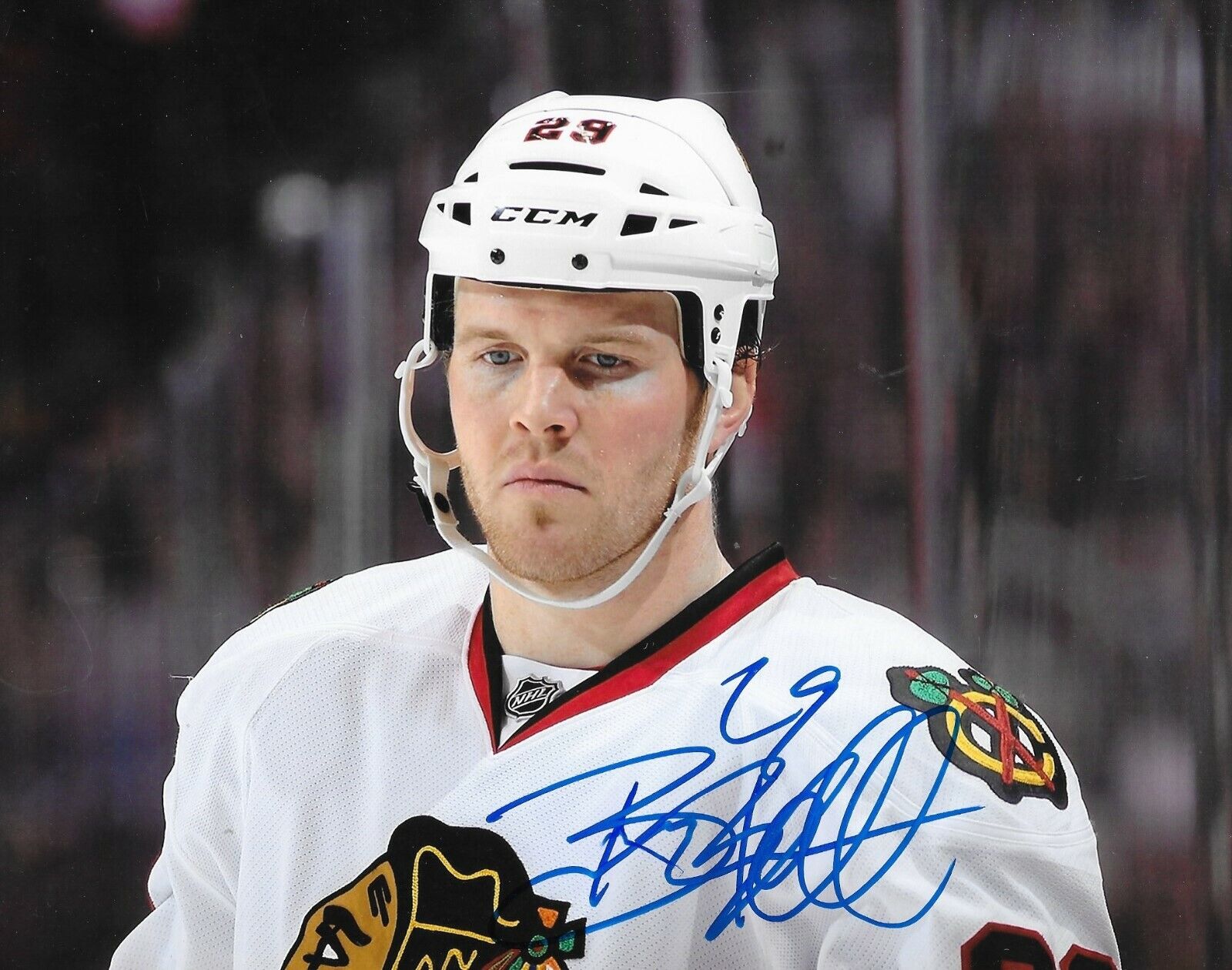 Bryan Bickell signed Chicago Blackhawks 8x10 Photo Poster painting autographed Hawks