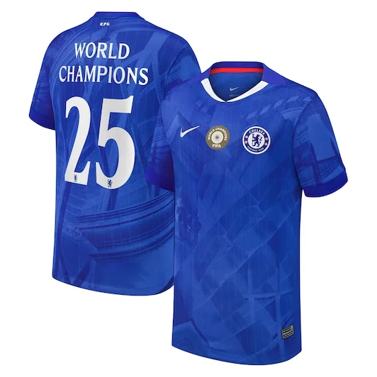 Kids Chelsea 2025 Club World Cup Champions Jersey