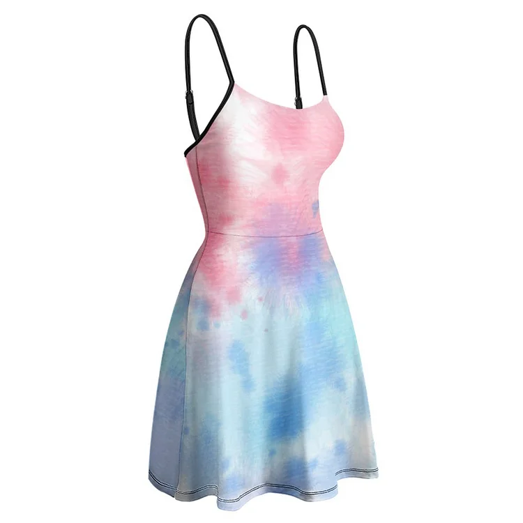 Women's Sling Dress Watercolour