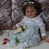 [Heartbeat Dolls] 20'' licia Reborn Baby Doll - Realistic And Lifelike with Brown Hair - RBBI-Myrebornbabydoll&reg; Myrebornbabydoll&reg;