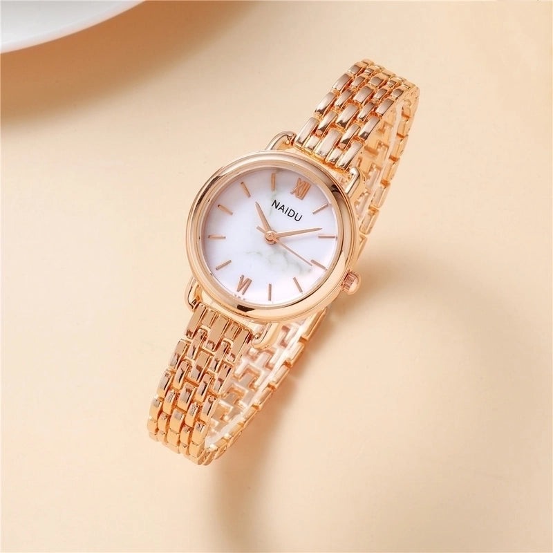 Vintage Style Solid Color Quartz Women's Watches4