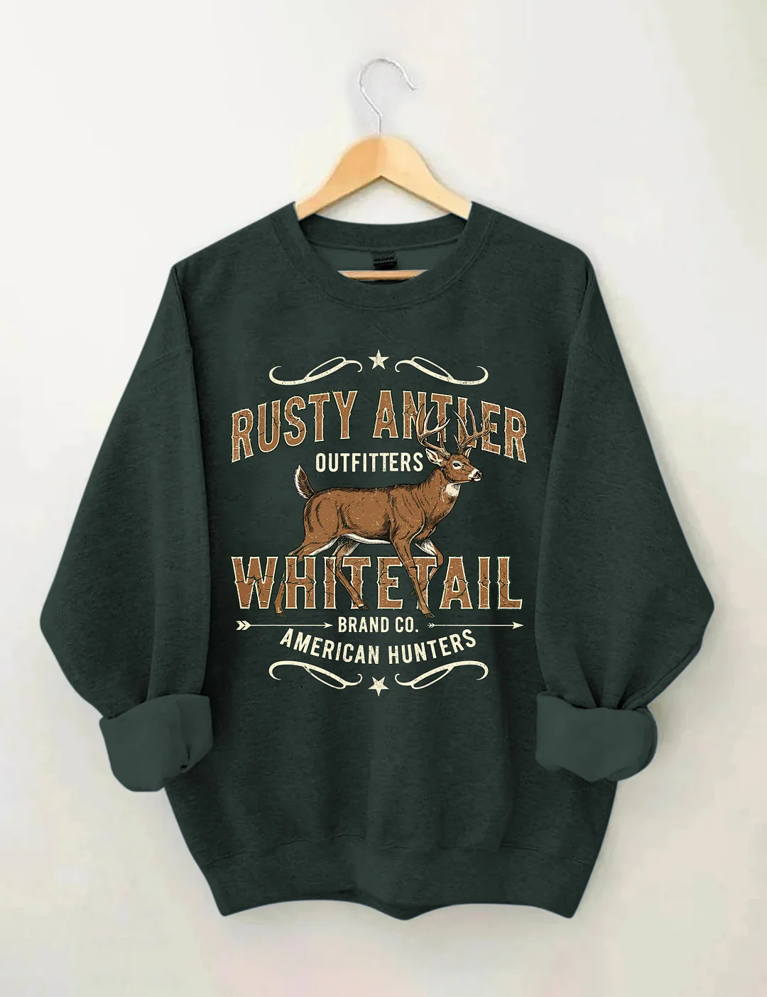 Rusty Antler Whitetail Sweatshirt