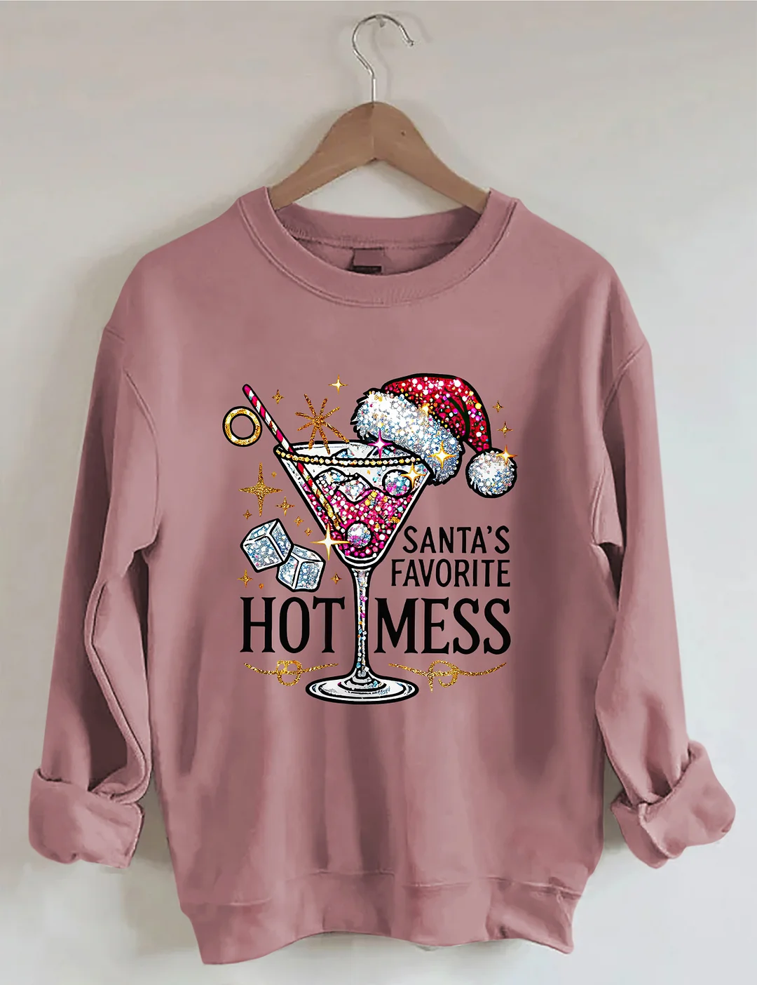 Santa's Favorite Hot Mess Sweatshirt
