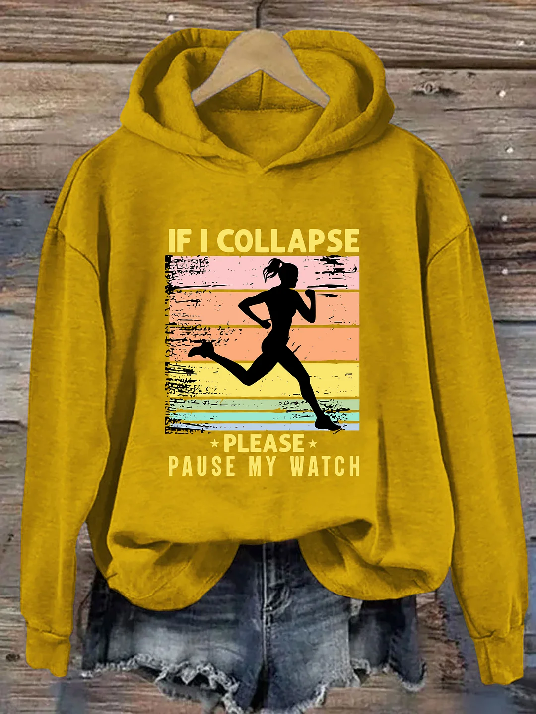 If I Collapse Pause My Watch Hoodie