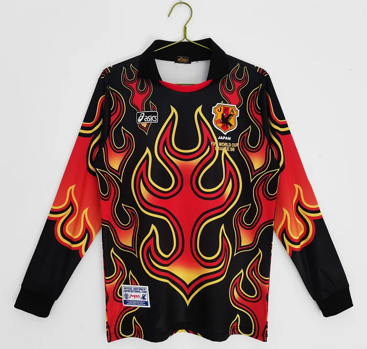 1998 Japan Goalkeeper Long Sleeve Retro Jersey