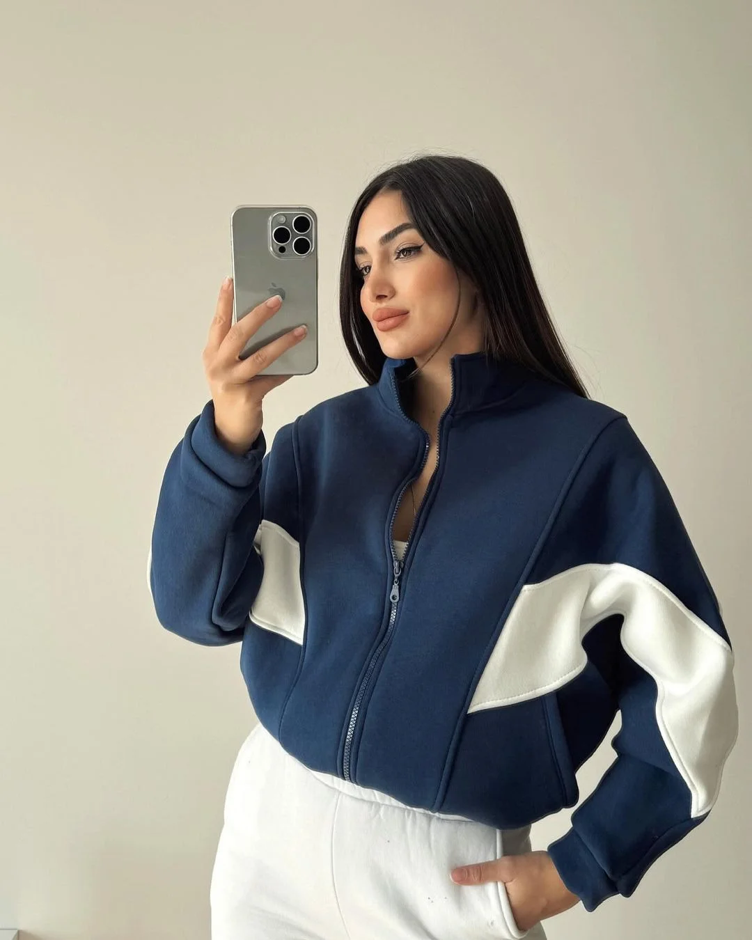 Nigikala Nigikala And Winter Explosion 2025 Women's Loose Casual Casual Clothes Long Sleeves Collar Coat Women