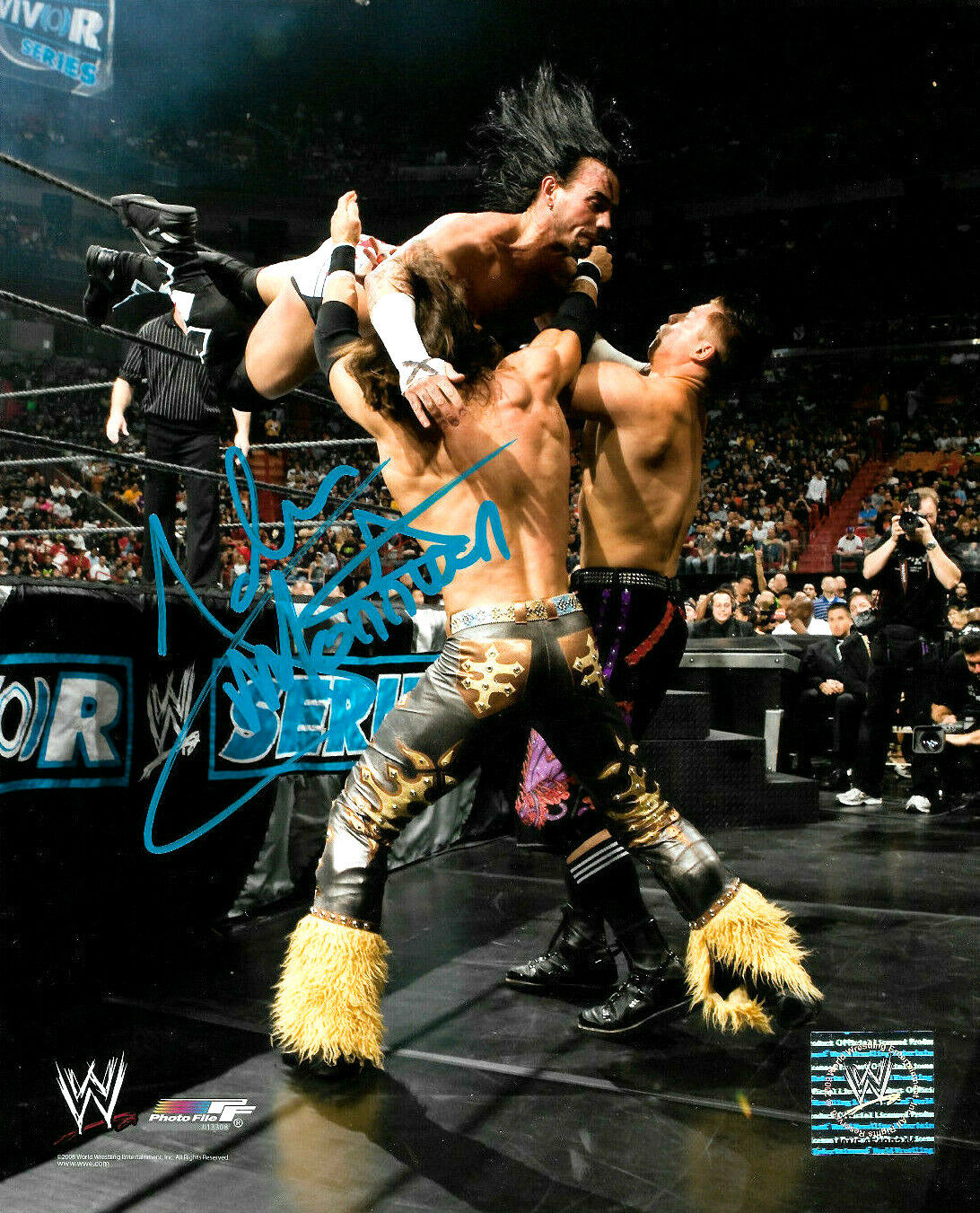 WWE JOHN MORRISON HAND SIGNED AUTOGRAPHED Photo Poster paintingFILE Photo Poster painting WITH PROOF AND COA 2