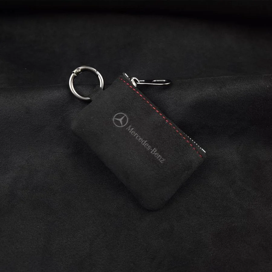 Car key high-end suede key bag