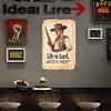 Western Cowboy - Metal Tin Signs(8*12Inch/12*16Inch)
