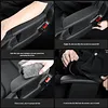 For 2025Tesla Model YL Car Handrail Protective Gloves Dirt-Resistant Anti-Scratch Armrest Cover Non-Slip Wear-Resistant Handrail Protect Sleeve Interior Mouldings Accessories (Black)