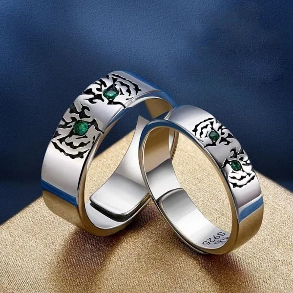 Sterling Silver Lucky Tiger Ring