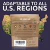 7,500 Fresh Pollinated Non-GMO Species Wildflower Seeds Package