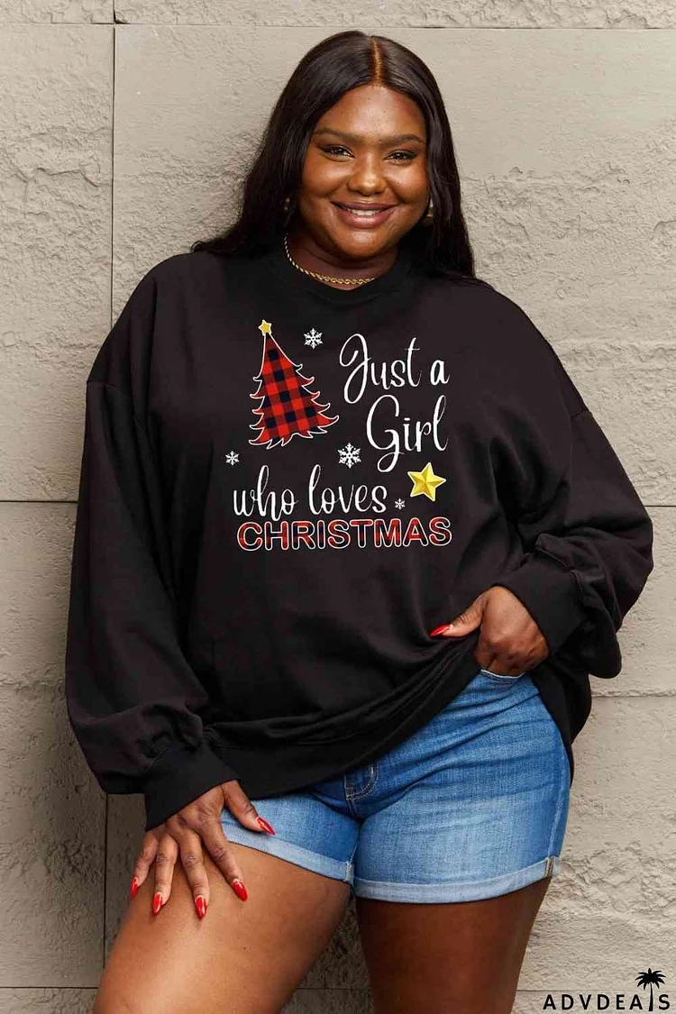 Simply Love Full Size Graphic Sweatshirt