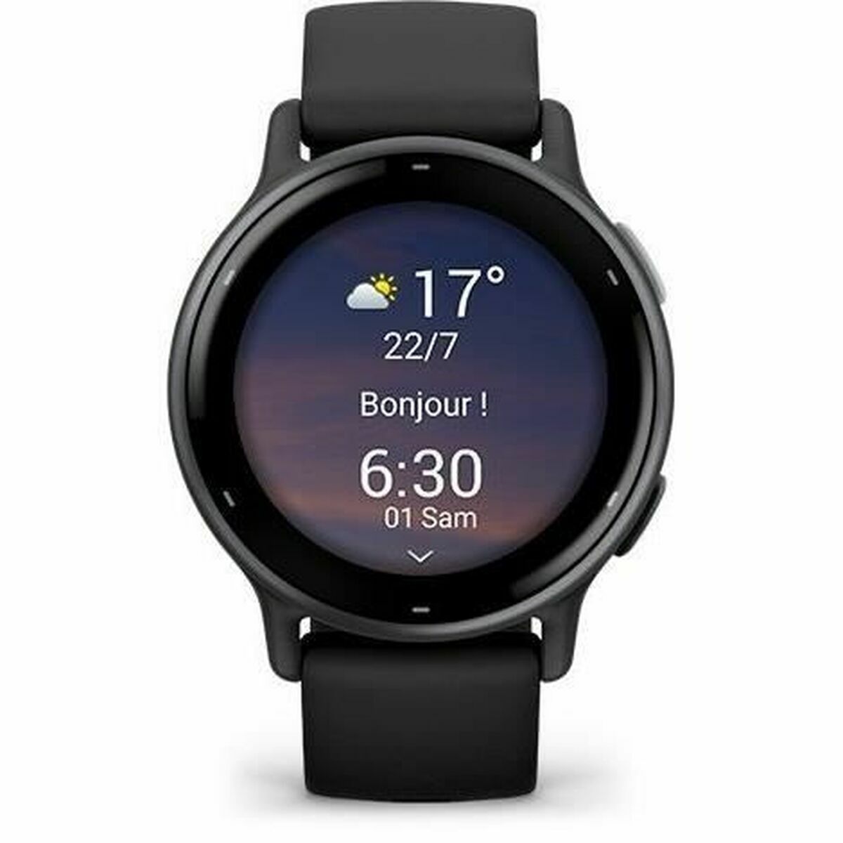 Smartwatch GARMIN v&iacute;voactive 5 Black 1,2"