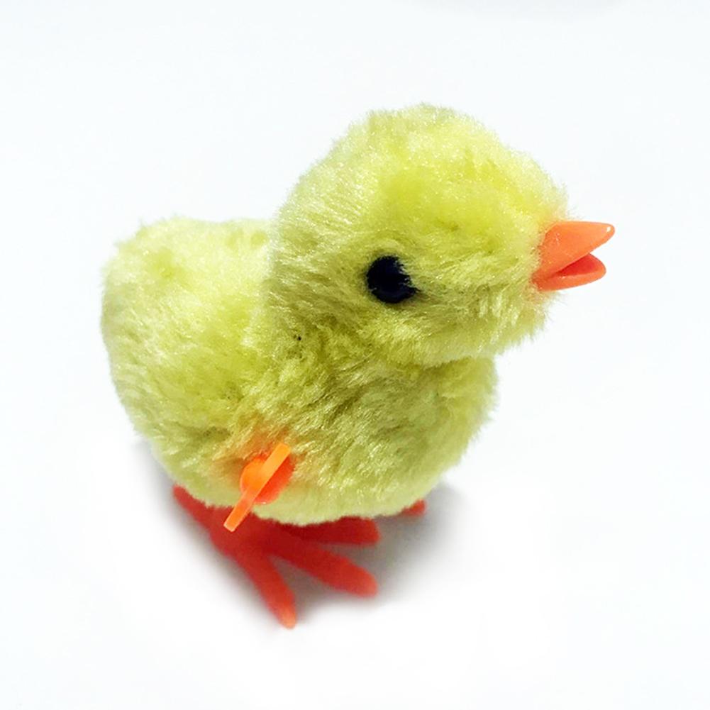 

Cute Easter Chicken Puzzle Toy Winding Chain Plush Toy April Fools Day Gift, 501 Original