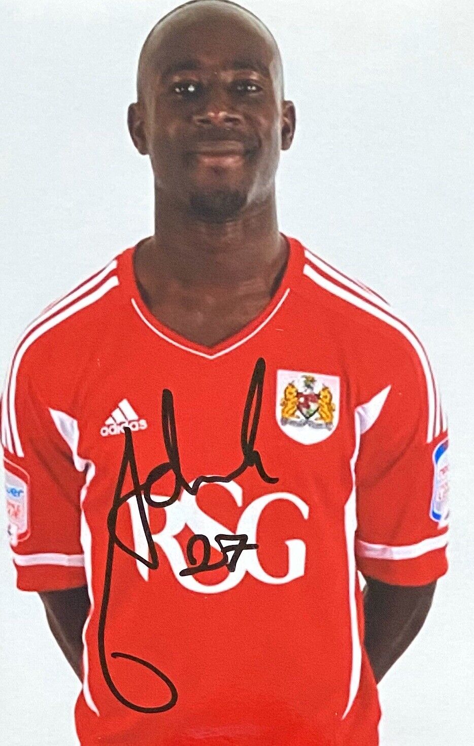 Albert Adomah Genuine Hand Signed 6X4 Photo Poster painting - Bristol City 7