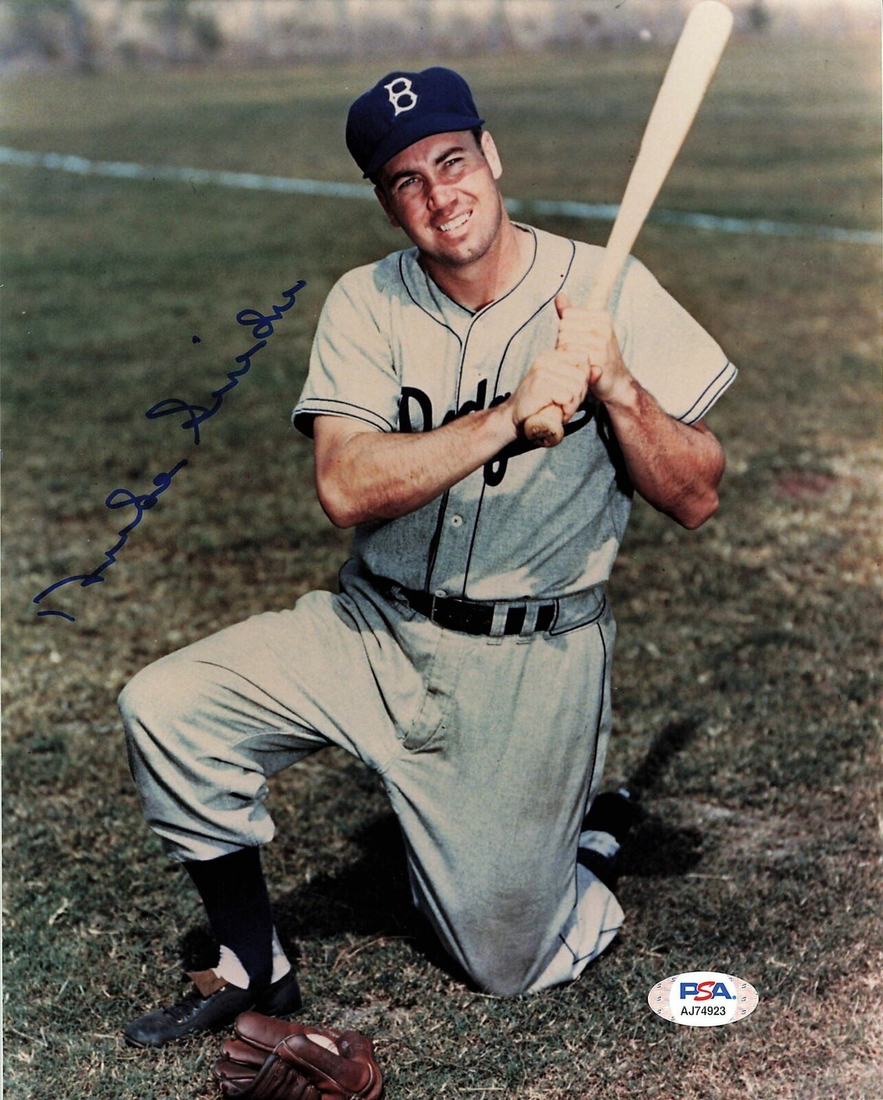 DUKE SNIDER signed 8x10 Photo Poster painting PSA/DNA Los Angeles Dodgers Autographed Brooklyn