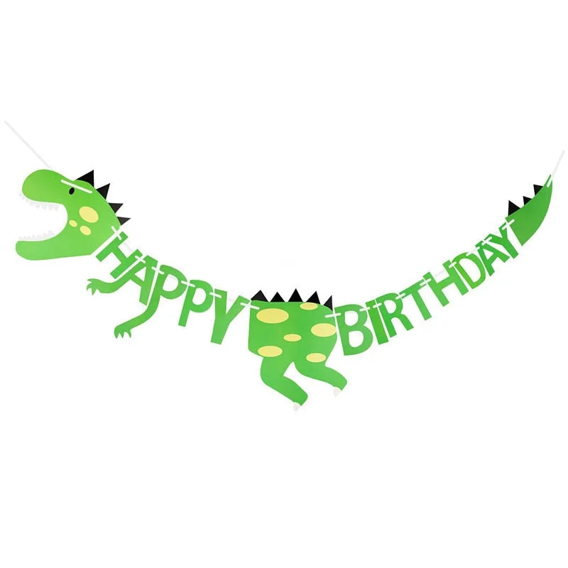 Dinosaur Party Supplies Dinosaur Balloons Paper Garland for Kids Boy Birthday Party Decoration jurassic world jungle party decor