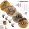 4 Set Gloden Eye Series- Embroidery Kits