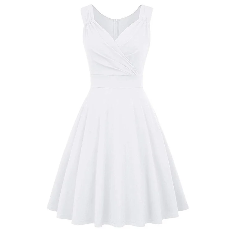 Ueong Vintage Hepburn Style Cocktail Light Dress Wish Hot Selling Plus Size Dress