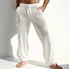 Men's Lightweight Knitted Casual Trousers by Inlyline