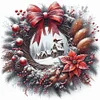 Wreath-14CT Counted Cross Stitch Kit(40x40cm)
