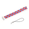 Bead Embroiderys - Grid Beaded Counted Cross Stitch Phone Strap Ornament Kit for Mobile Phone