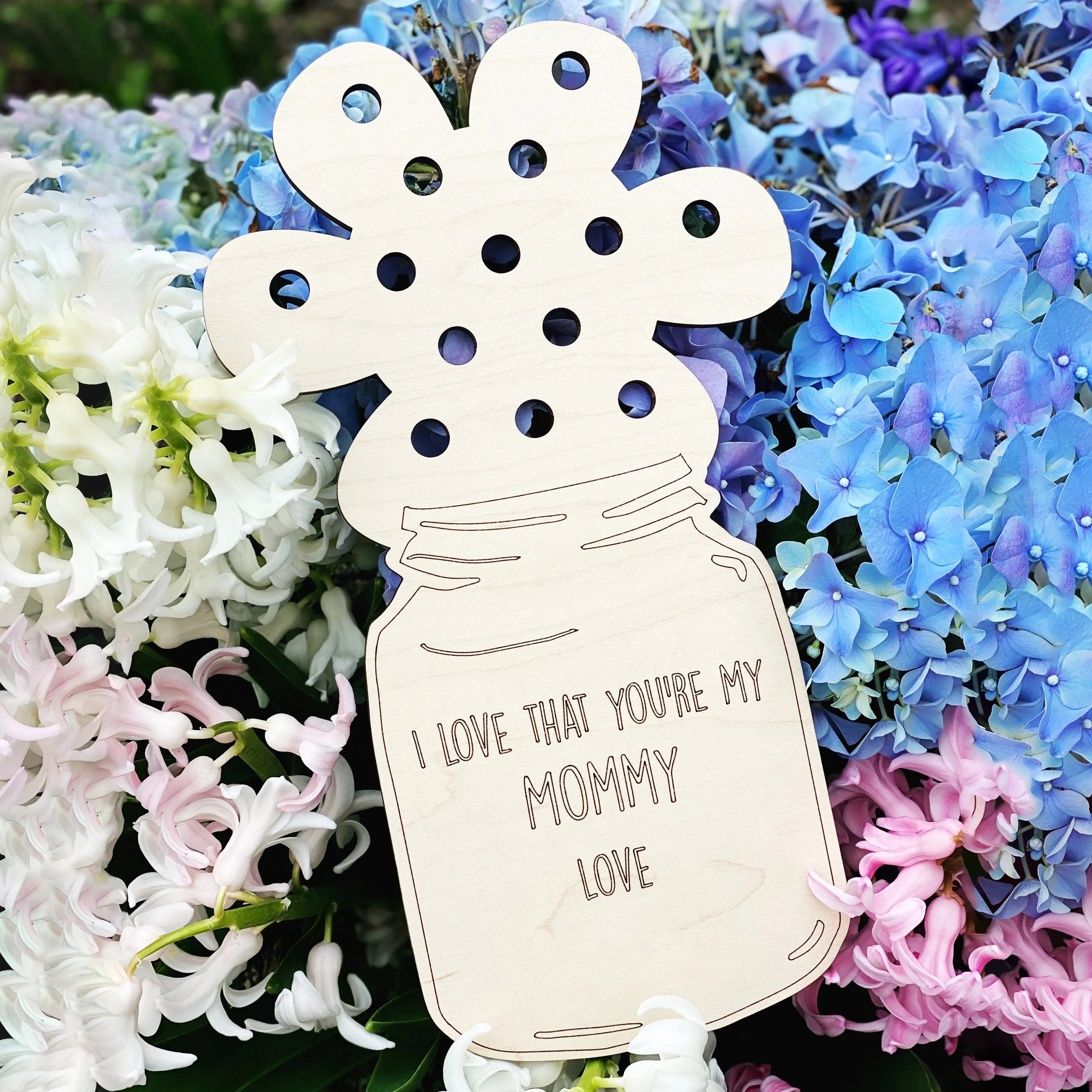 Fresh Flower Holder For Mom - tree - Codlins