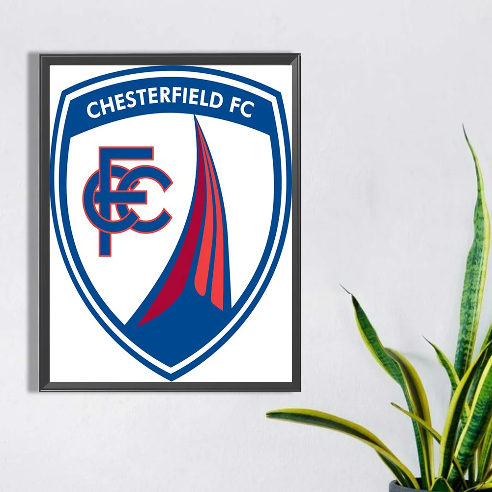Diamond Painting - Full Round Drill - Chesterfield FC(Canvas|30*40cm)