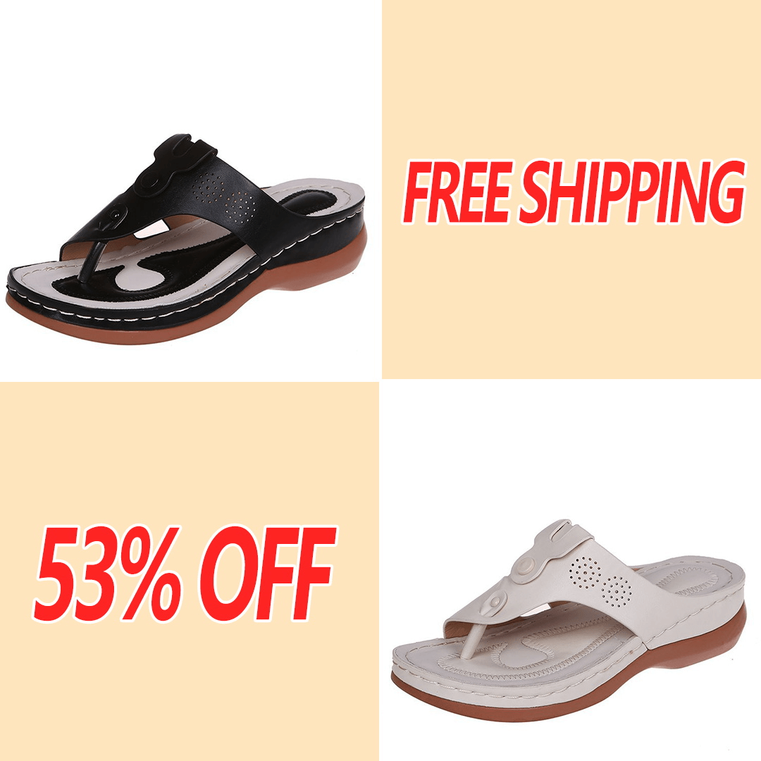 Last Day Promotion 60% OFF - Women's Minimalist Everyday Walking Slippers