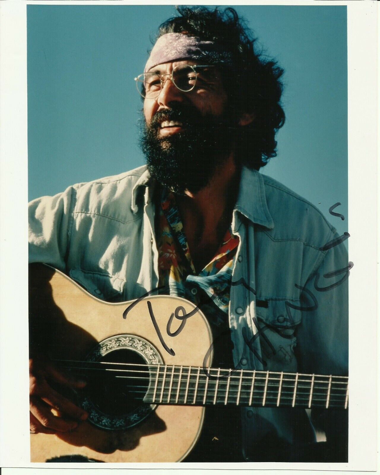 TOMMY CHONG SIGNED COOL Photo Poster painting UACC REG 242 (4)