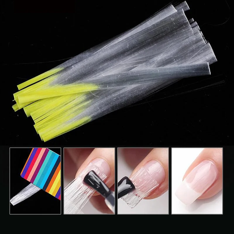 20Pcs/100Pcs Quick Building Nail Mold Tips Nail Dual Forms Finger Extension Nail Art UV Extend Gel Finger Nails Tools-Nail Inspo