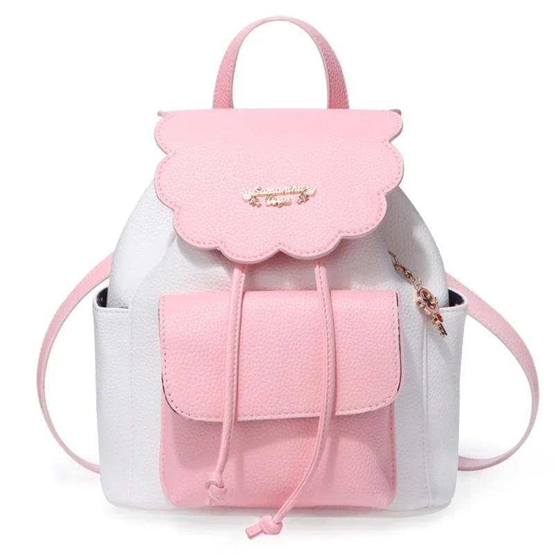 Pink/Yellow Fashion New Cardcaptor Backpack S13059