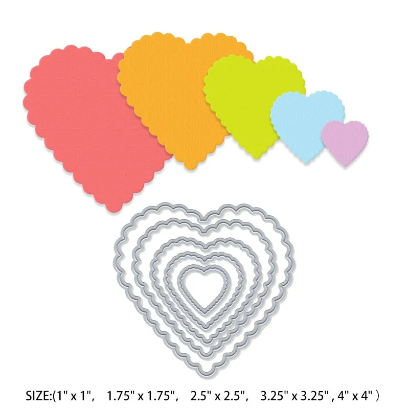 Cutting Dies New Arrival Frame Decorative Scrapbooking Clear Stamps DIY Crafts Photo Album Background Stencils for Card Making