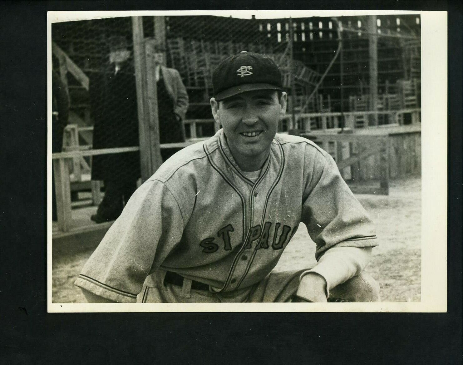 Johnny Welch 1937 Press Photo Poster painting St. Paul Saints