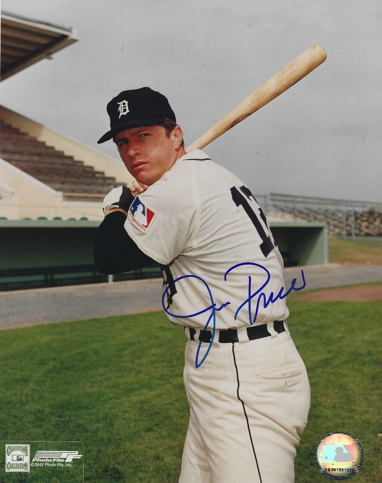 Signed 8x10 JIM PRICE Detroit Tigers Autographed Photo Poster painting - COA