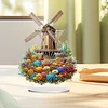Blume Windmühle - 5d DIY Basteln Ornament
